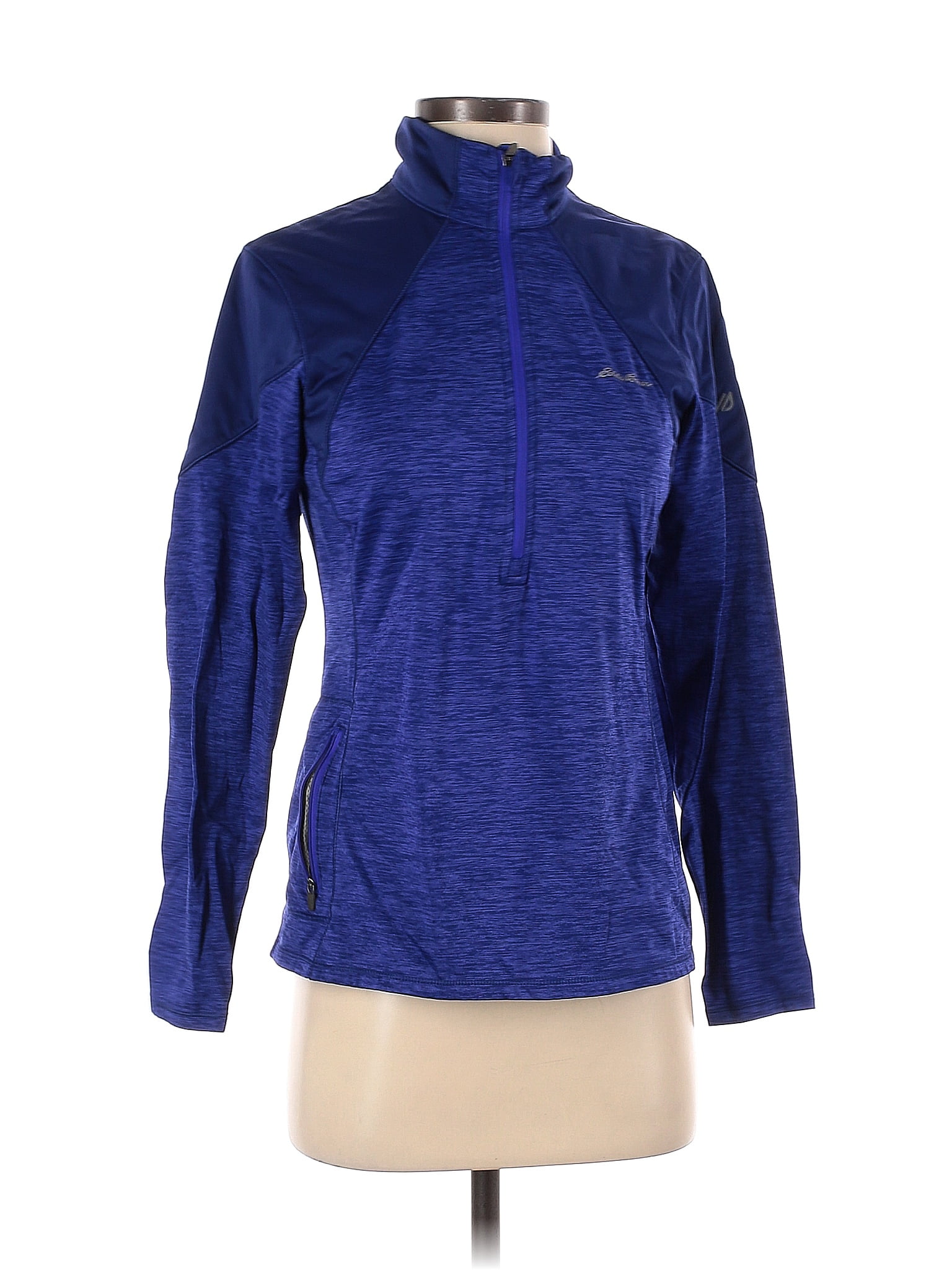 Eddie Bauer Blue Track Jacket Size S 22 off thredUP