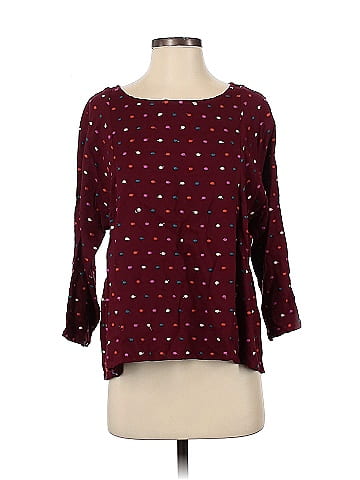 Maeve polka sales dot blouse