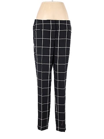Simply Vera Vera Wang Grid Black Dress Pants Size 0 - 52% off