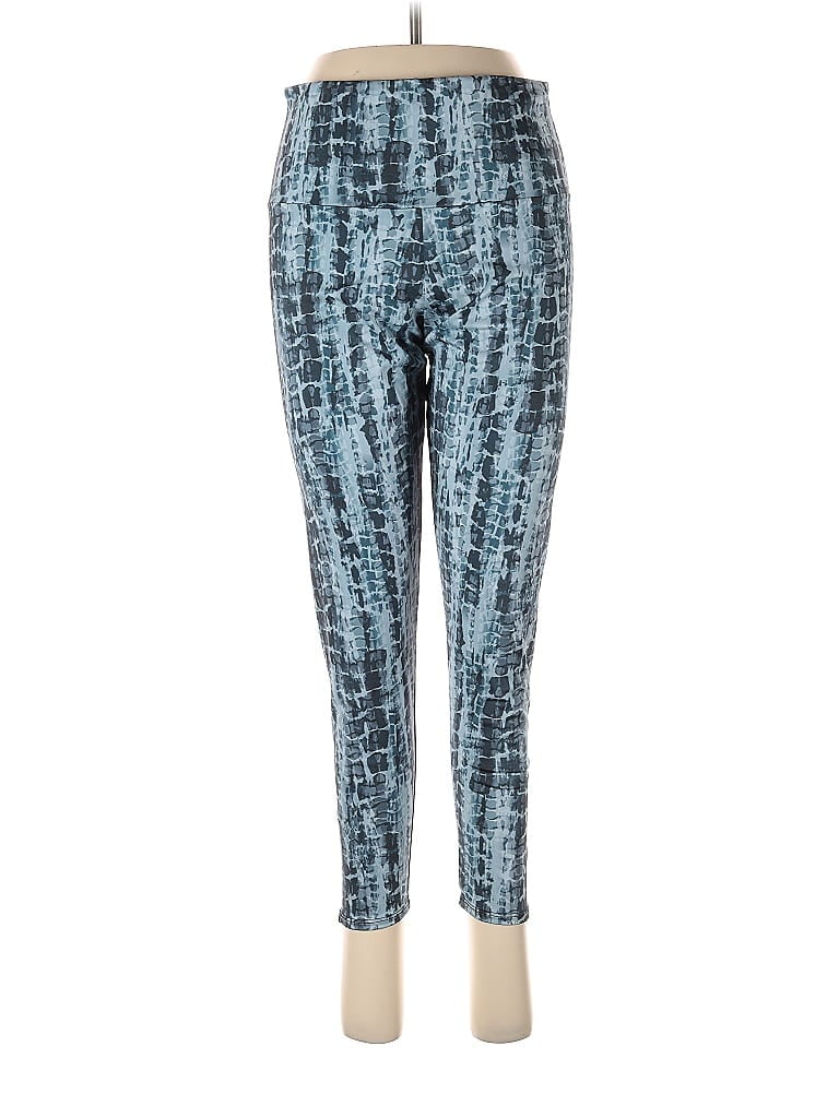 Onzie Graphic Blue Leggings Size XL - photo 1