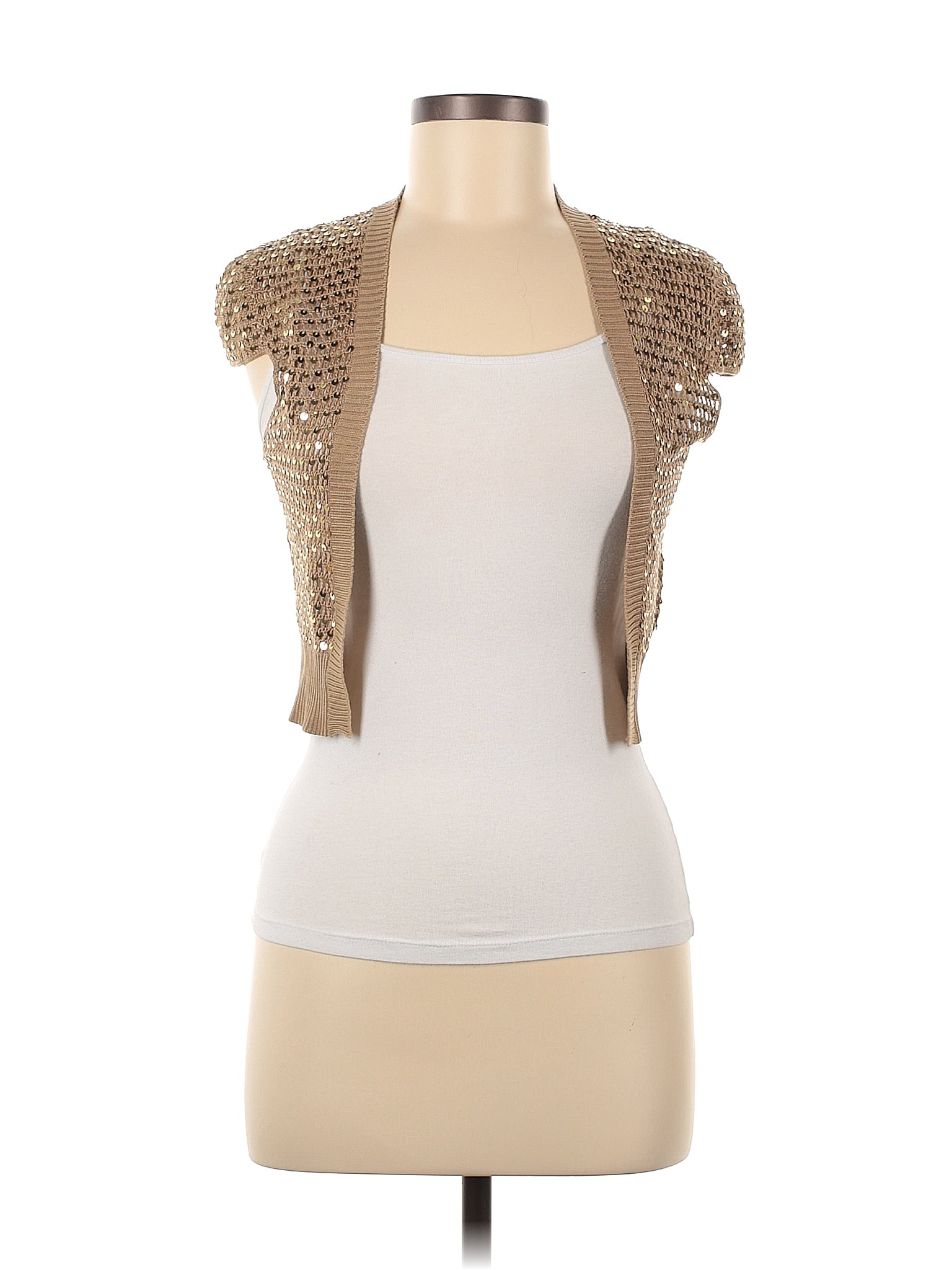 Jupe BCBG Maxazria En Soie – Taille 0, Beige Taupe – Poche, Genou, Excellent état