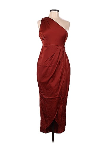 Showpo discount maroon dress