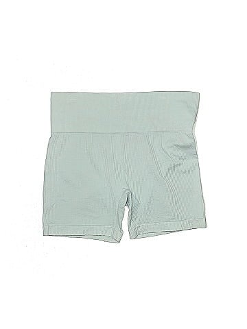 colsie Solid Green Athletic Shorts Size L - 15% off
