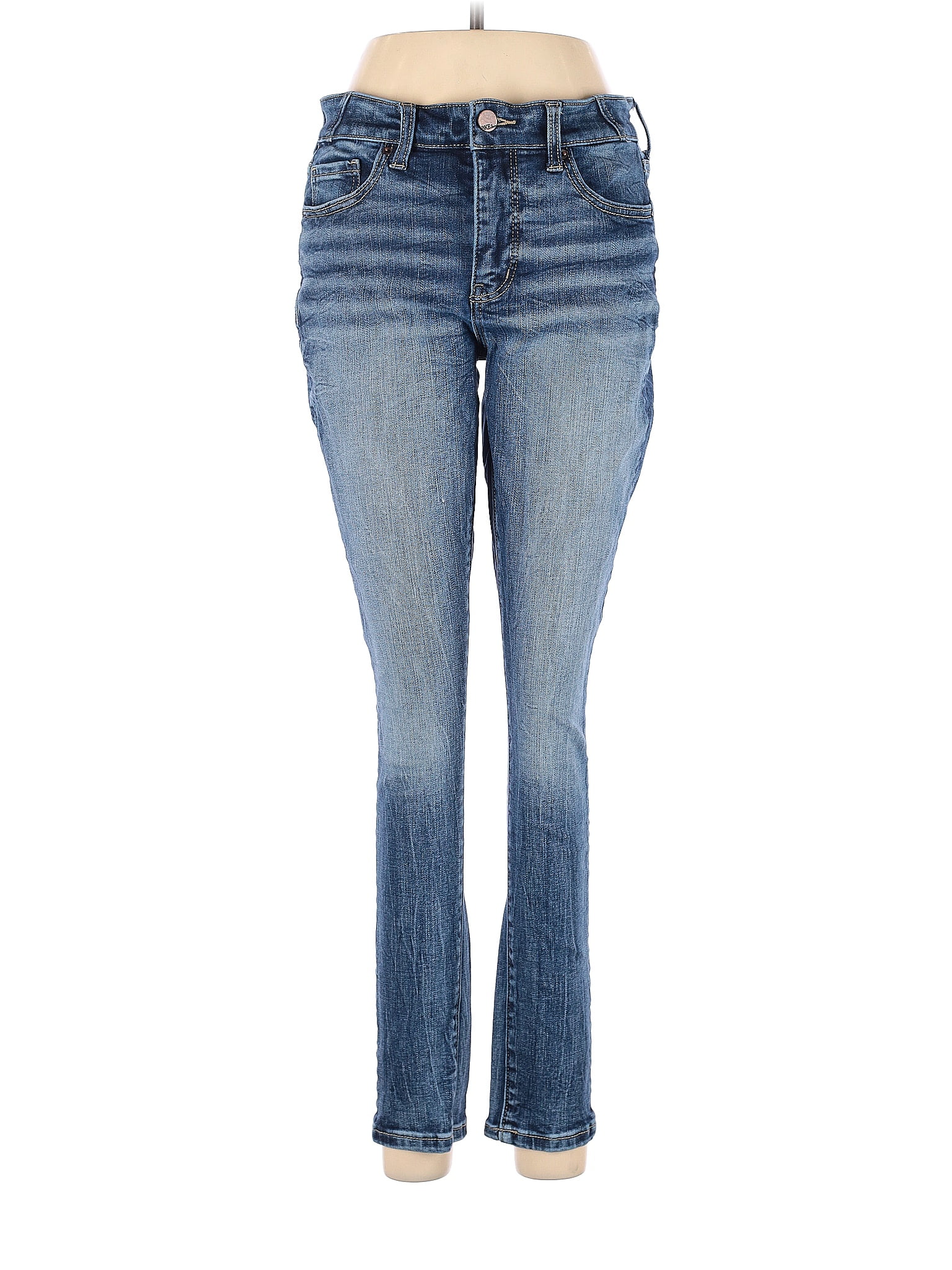 BKE Solid Blue Jeans 26 Waist - 73% off | thredUP