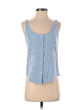 Thakoon Collective Gingham Scoop Neck Top (view 1)