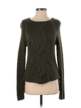 KF/KaufmanFranco Collective Olive Cable Knit Sweater (view 1)