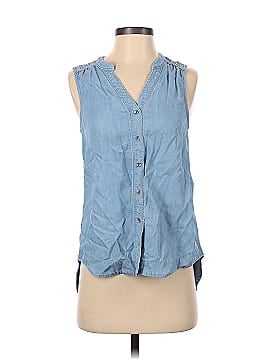 Holding Horses Sleeveless Button-Down Shirt (view 1)