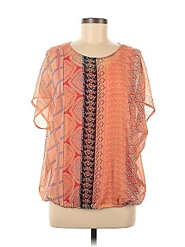 Dana Buchman Short Sleeve Blouse (view 1)