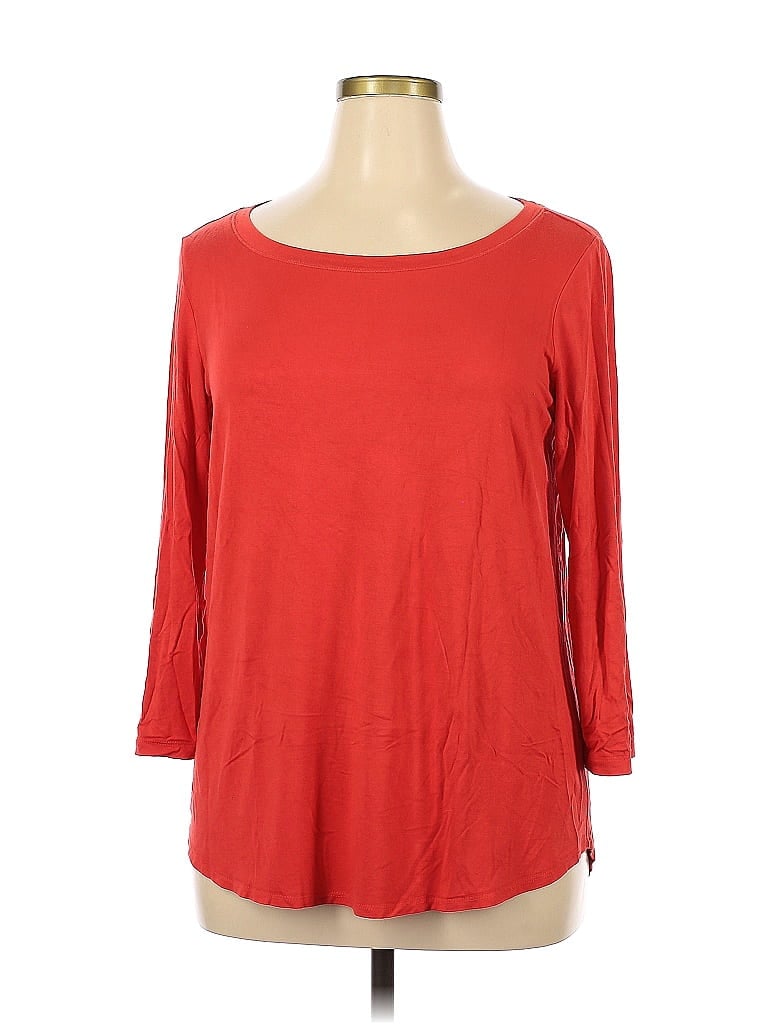 Cupio Red Long Sleeve T-Shirt Size XL - photo 1