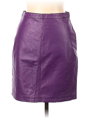 Newport News Leather Skirt (view 1)