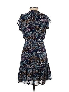Slate & Willow Confetti Printed Flutter Sleeve Dress (view 2)