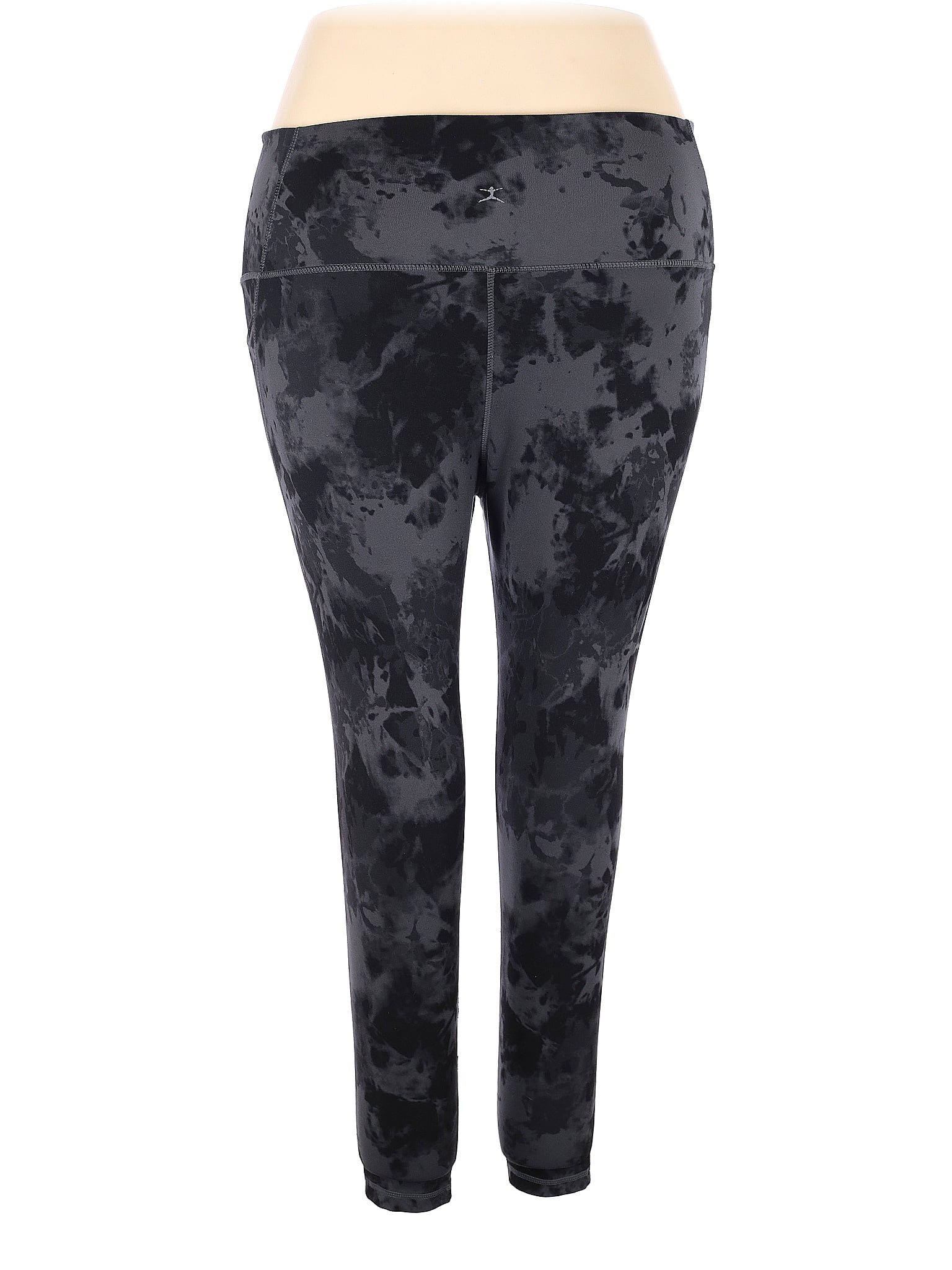 Danskin Women's Plus Size Essential Yoga Pant Medium Black