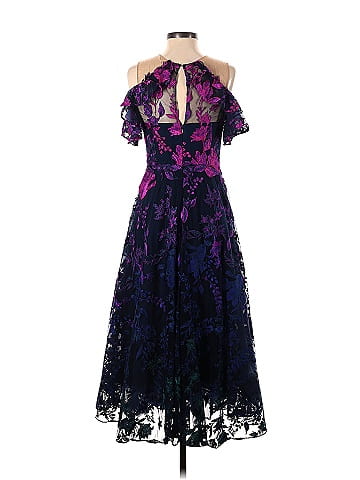 Marchesa notte shop ombre floral dress