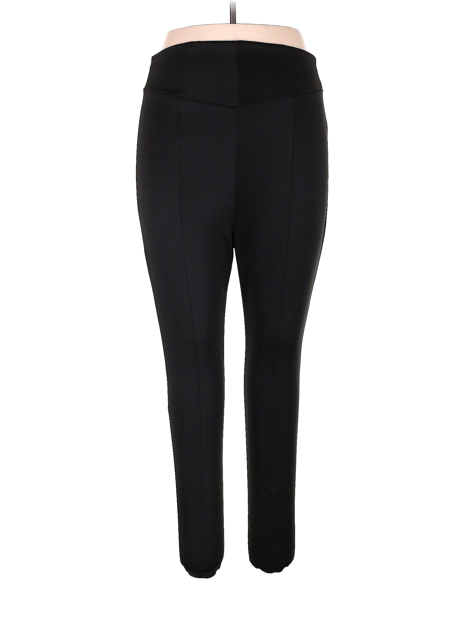 PrettyLittleThing Black Casual Pants Size 14 92 off ThredUp