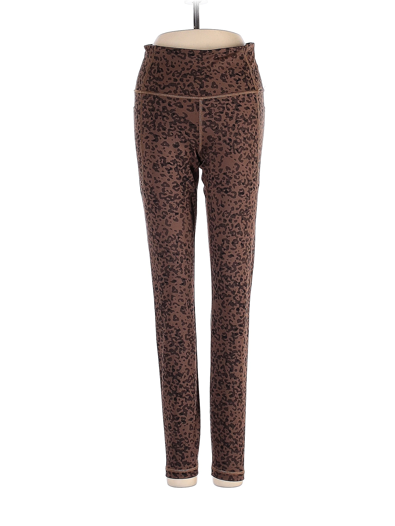 Gap Fit Leopard Print Brown Leggings Size XS - 65% off