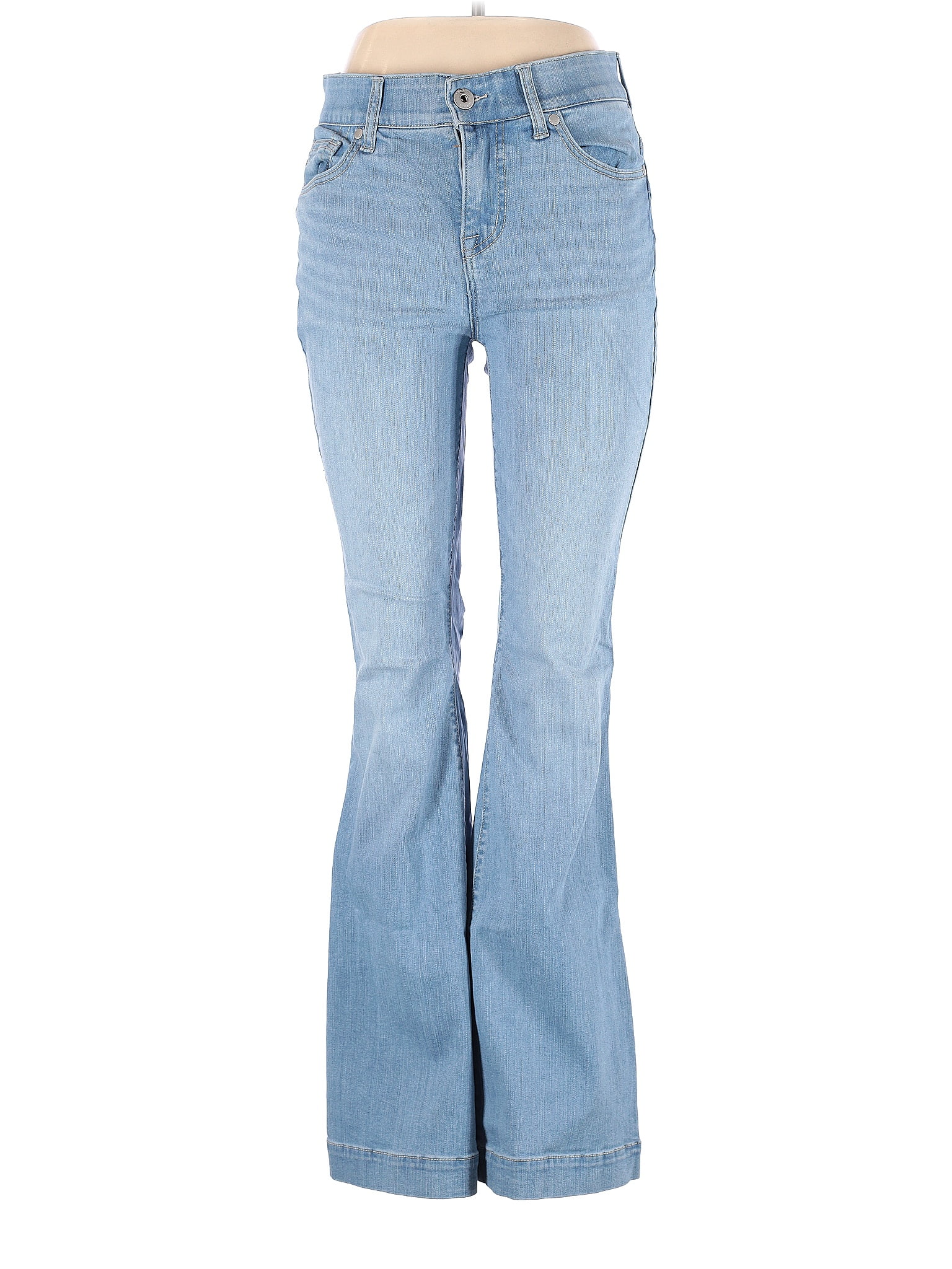 Torrid Solid Blue Jeans Size 10 (Plus) - 59% off | thredUP