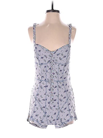 By Anthropologie Layered Cami Romper