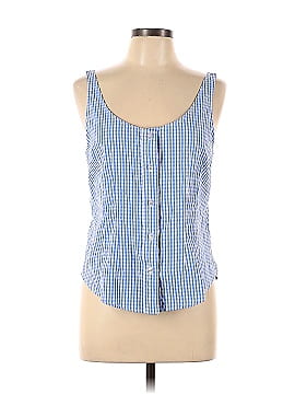 Thakoon Collective Gingham Scoop Neck Top (view 1)