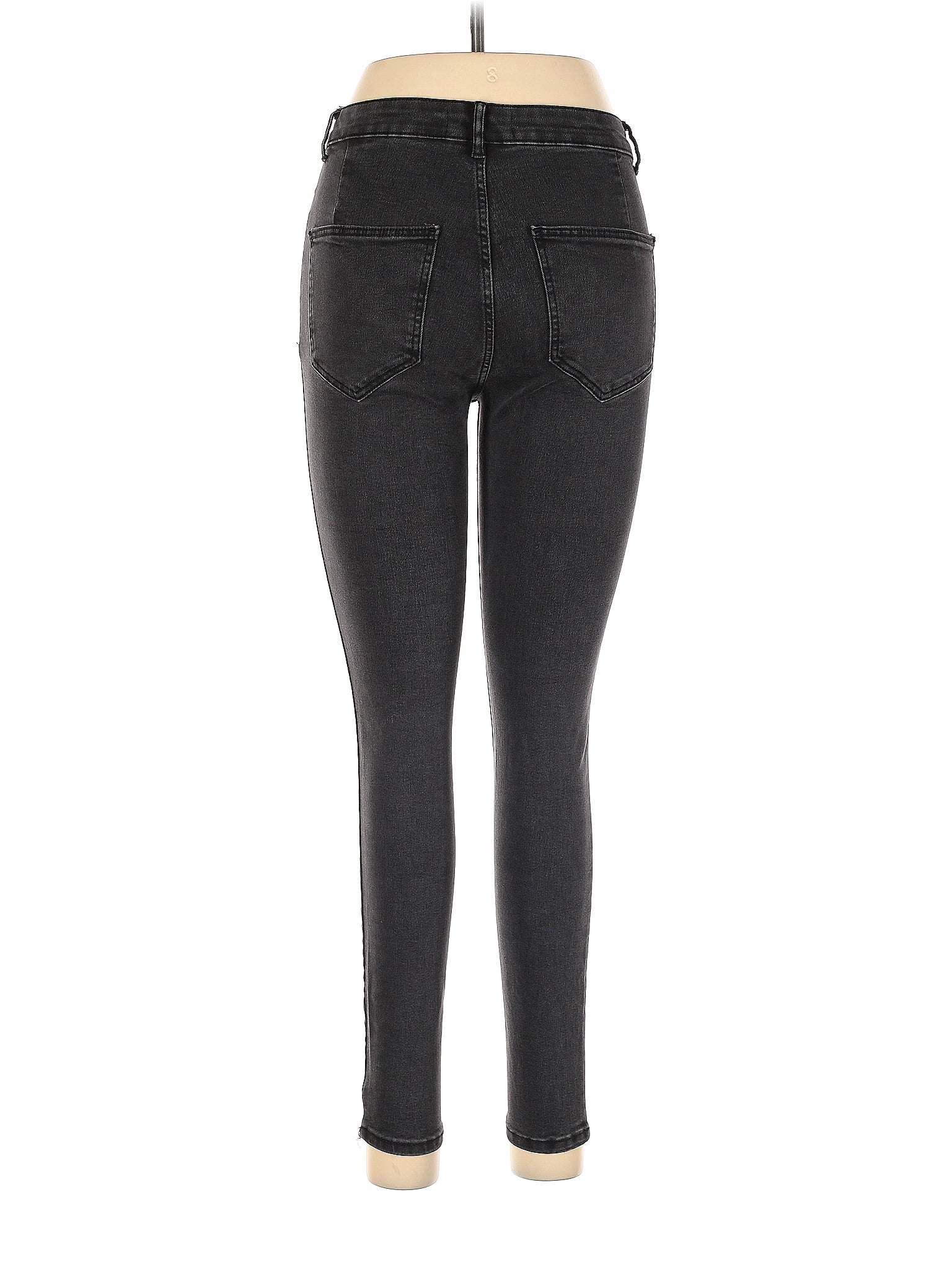 Zara Solid Black Jeggings Size 6 - 46% off