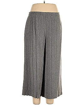 Osman Grey Pleated Culottes (view 1)