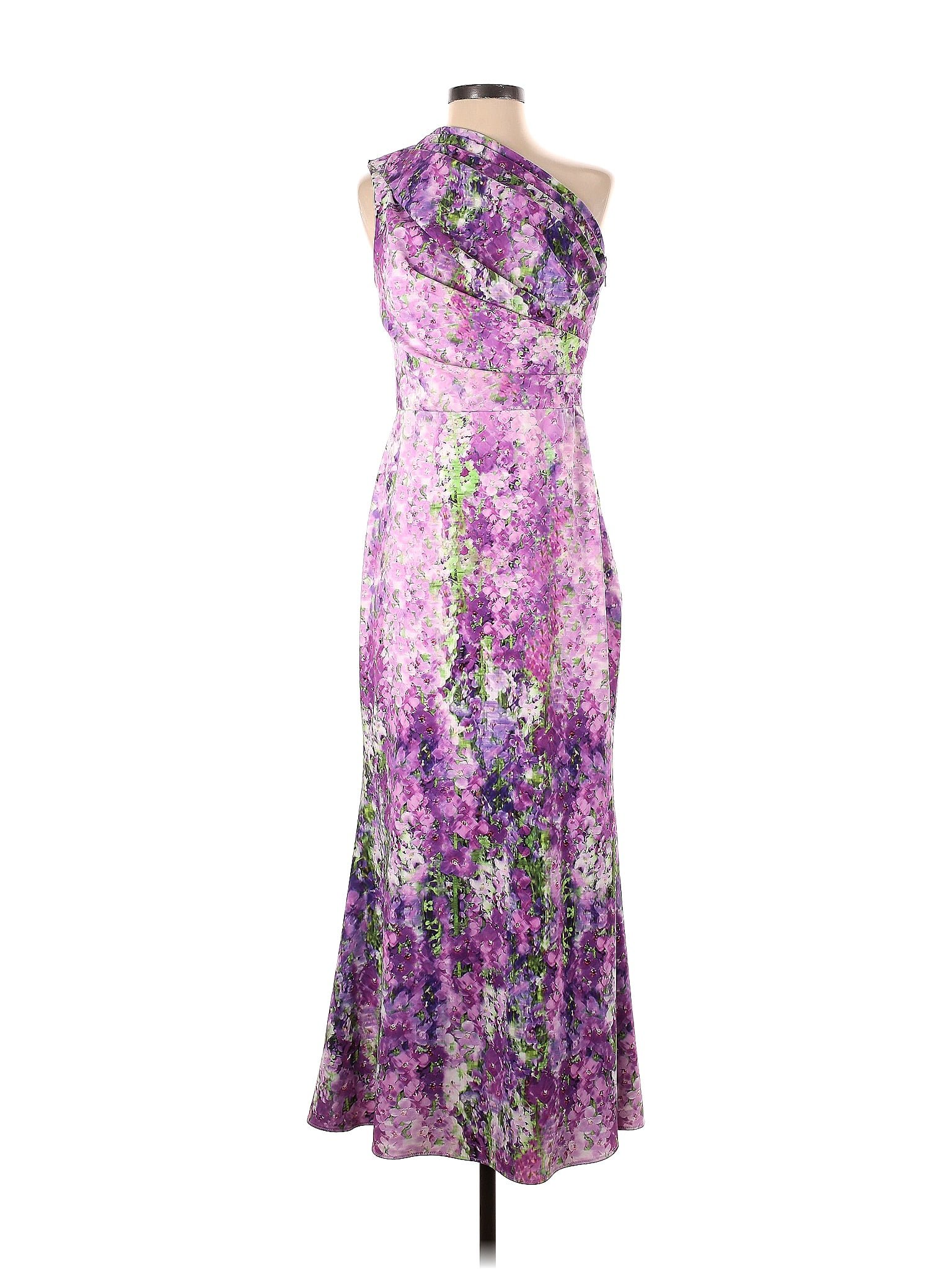 Badgley Mischka Purple Purple Orchid Gown Size 4 79 off ThredUp