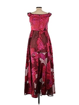 Adrianna Papell Floral Off Shoulder Gown (view 2)