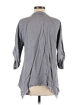 Hester & Orchard 3/4 Sleeve Button-Down Shirt (view 2)