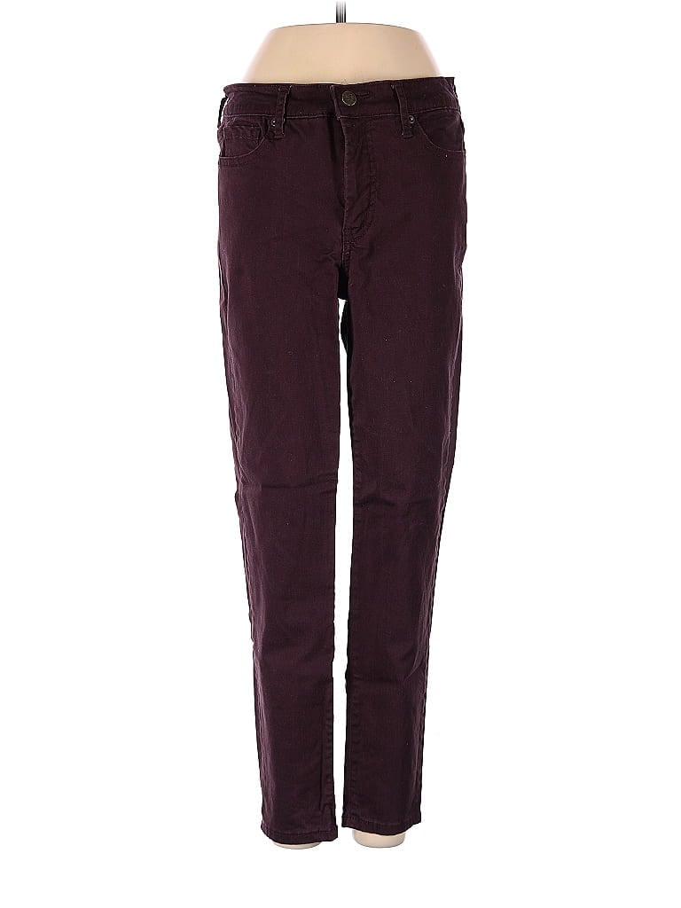 Pre-owned Jessica Simpson Jeans In Burgundy