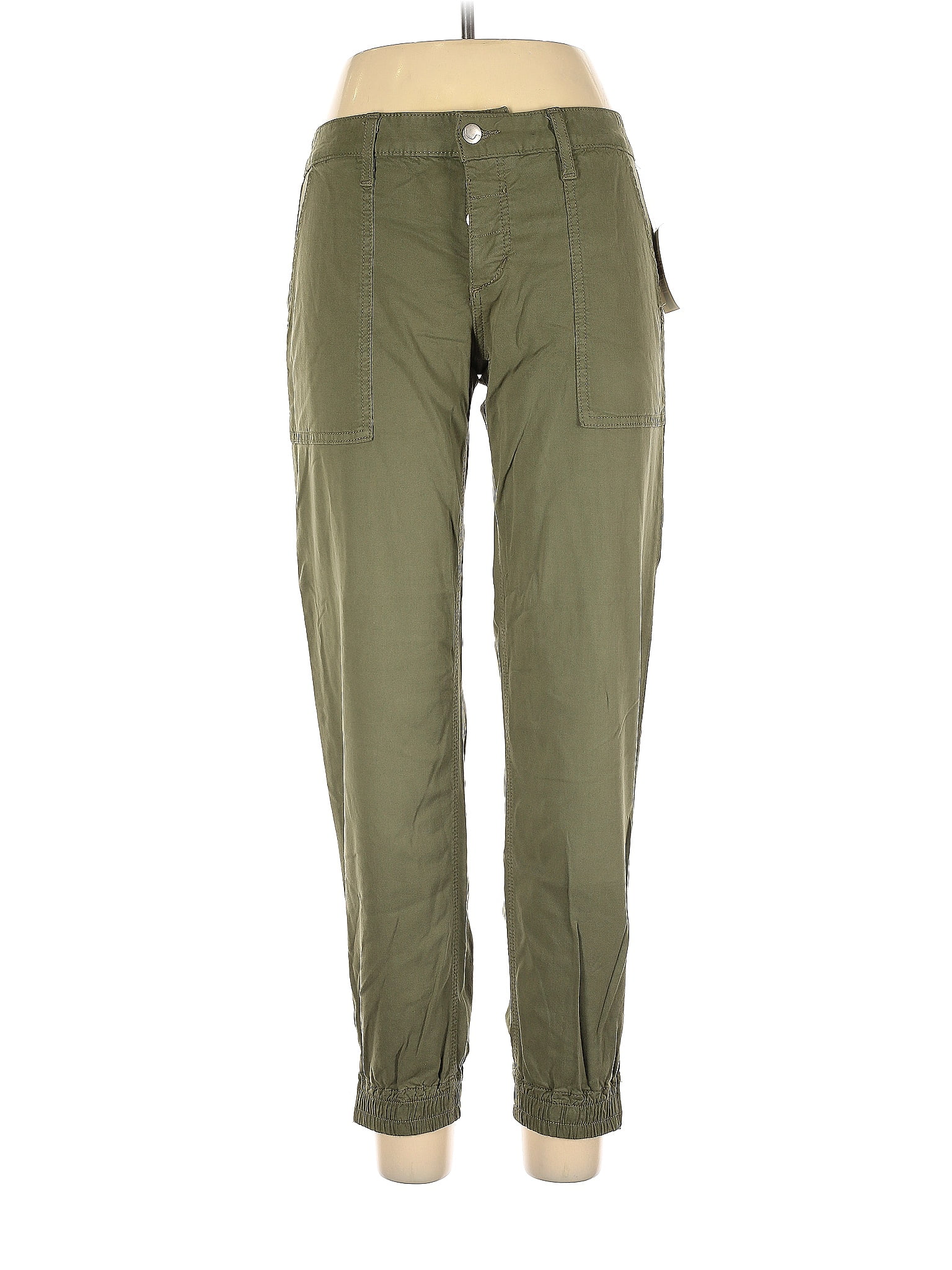 Joe's Jeans Solid Green Khakis 28 Waist 75 off thredUP
