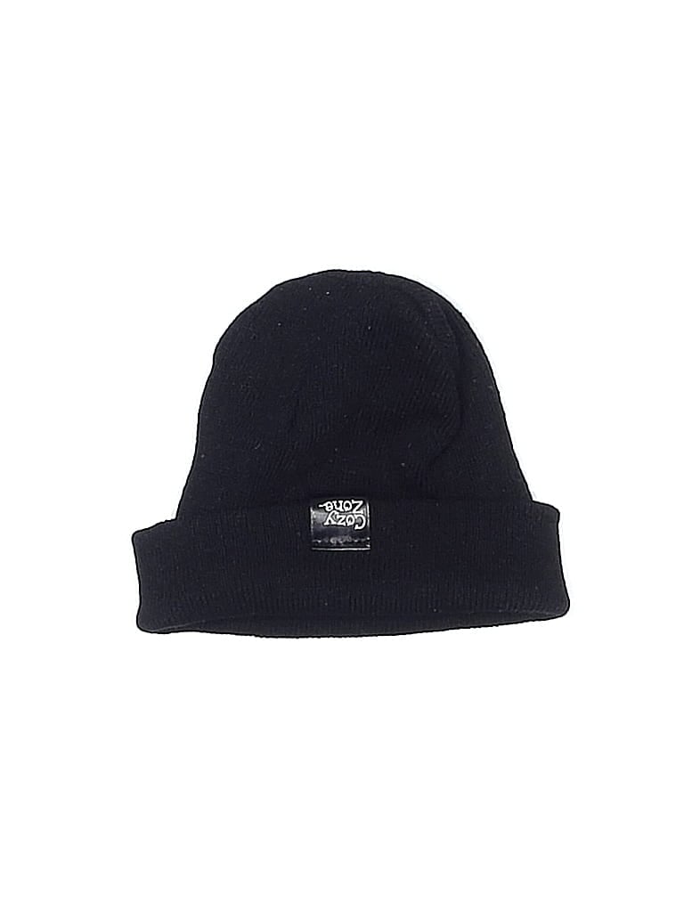 Pre-owned Assorted Brands Beanie Hat In Black