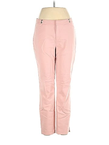 Ivanka Trump Solid Pink Casual Pants Size 8 - 76% off