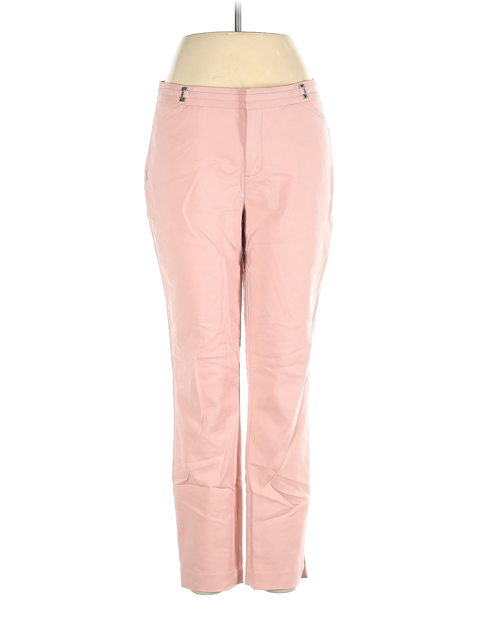 Ivanka Trump Solid Pink Casual Pants Size 8 - 76% off