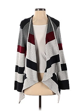 Thakoon Collective Striped Front Drape Cardigan (view 1)