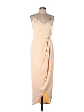 shona joy cocktail draped dress