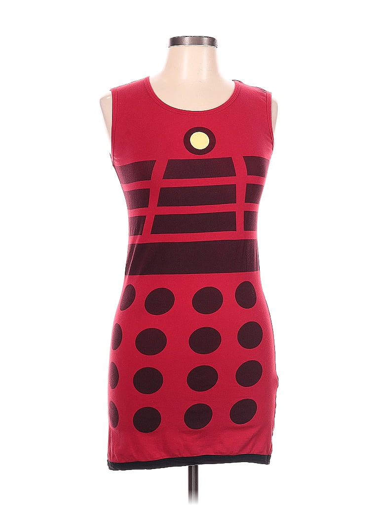 Doctor Who By Her Universe Polka Dots Red Casual Dress Size L 60 Off Thredup 