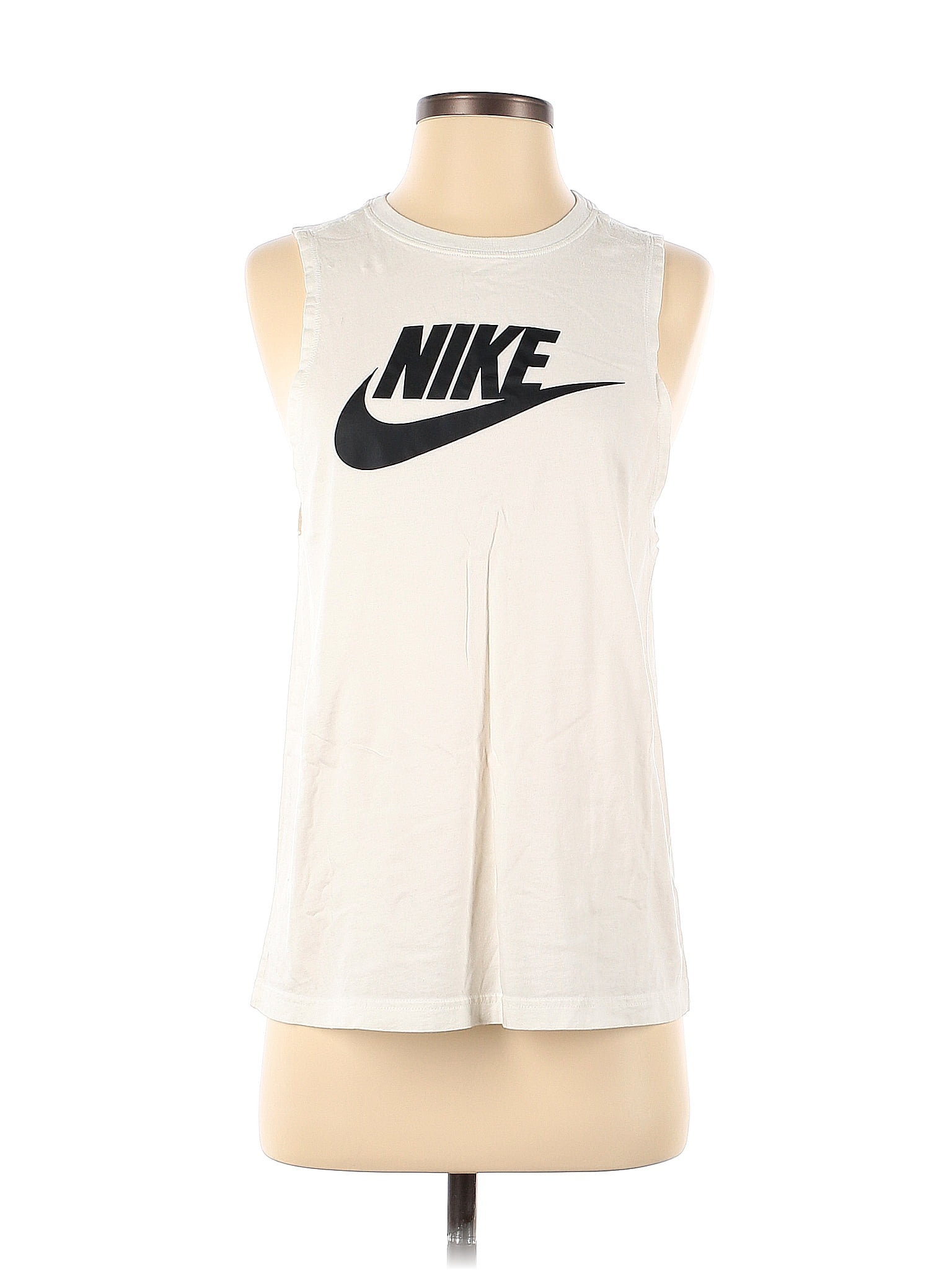  Nike NSW Tank Muscle Essential Futura White XS : Clothing,  Shoes & Jewelry
