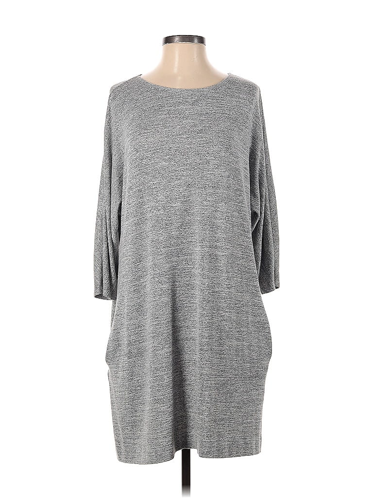 Wilfred Free Marled Solid Gray Casual Dress Size XS - photo 1