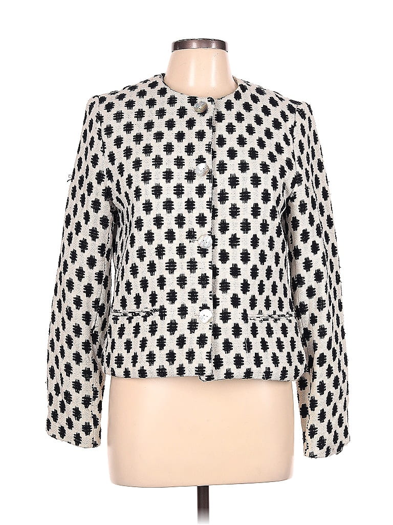 Pre-owned Donna Ricco Jacket In White