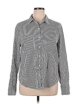 R | Label Long Sleeve Button-Down Shirt (view 1)