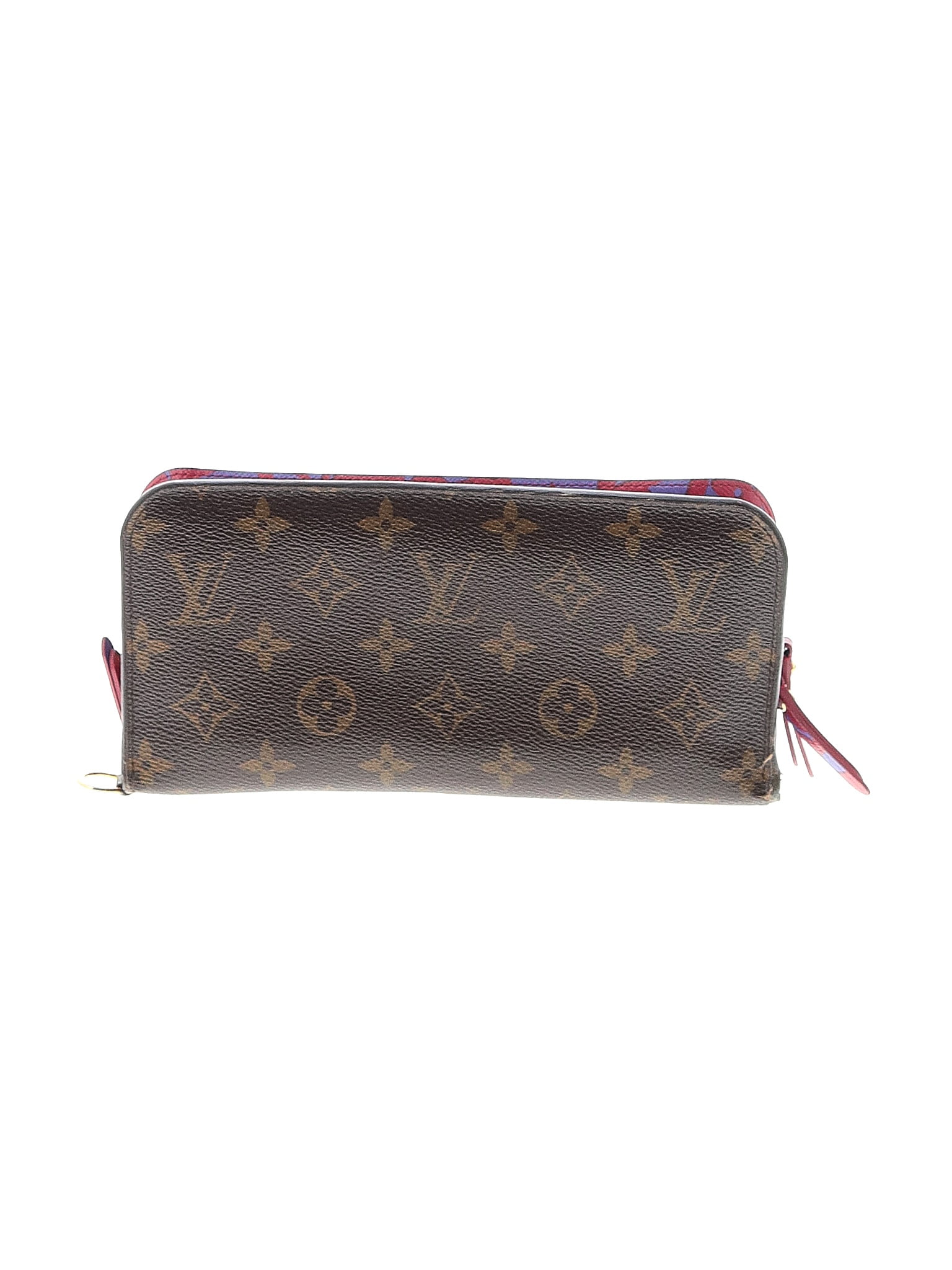 Louis Vuitton 100% Coated Canvas Brown Burgundy Monogram Canvas ...