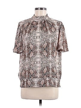 New York & Company Short Sleeve Blouse (view 1)