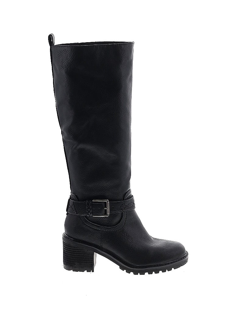 Zodiac Solid Black Boots Size 6 56 off thredUP