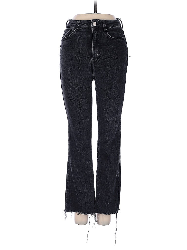 Zara Tortoise Black Jeans Size 0 - photo 1