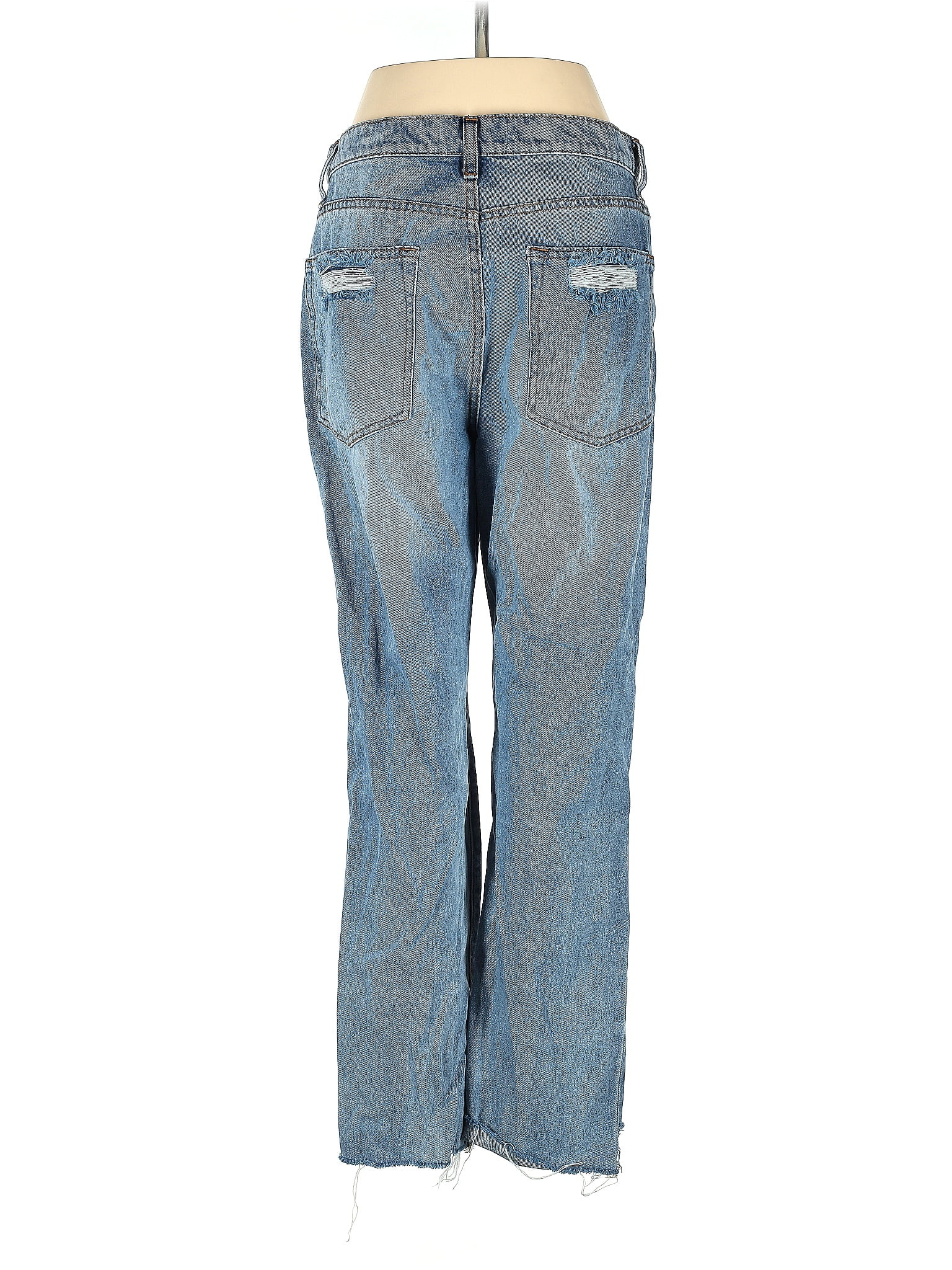 DSTLD 100% Cotton Solid Blue Jeans 29 Waist - 71% off