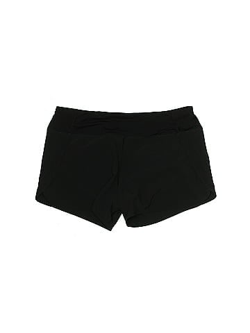 Crz Yoga Solid Black Athletic Shorts Size 12 - 62% off