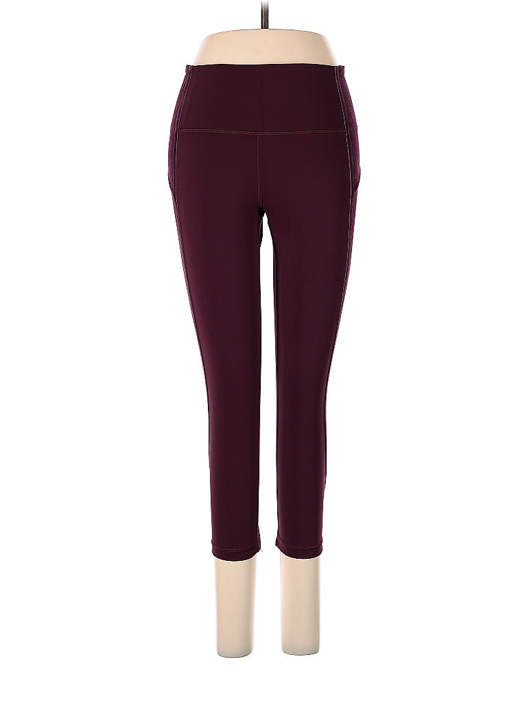 Lululemon Athletica Burgundy Active Pants Size 6 - 55% off