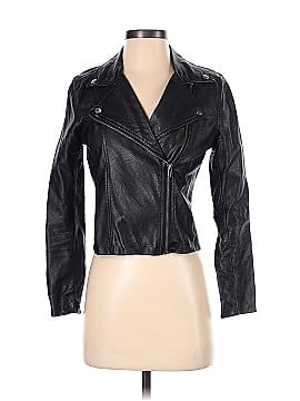 RVCA Faux Leather Jacket (view 1)