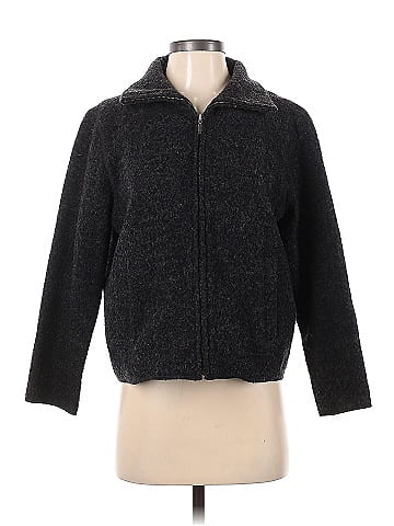 AKA Eddie Bauer Black Wool Coat Size XS (Petite) - 72% off | ThredUp