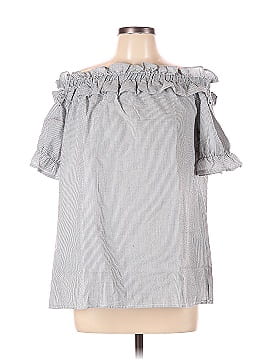 Meaneor Short Sleeve Blouse (view 1)