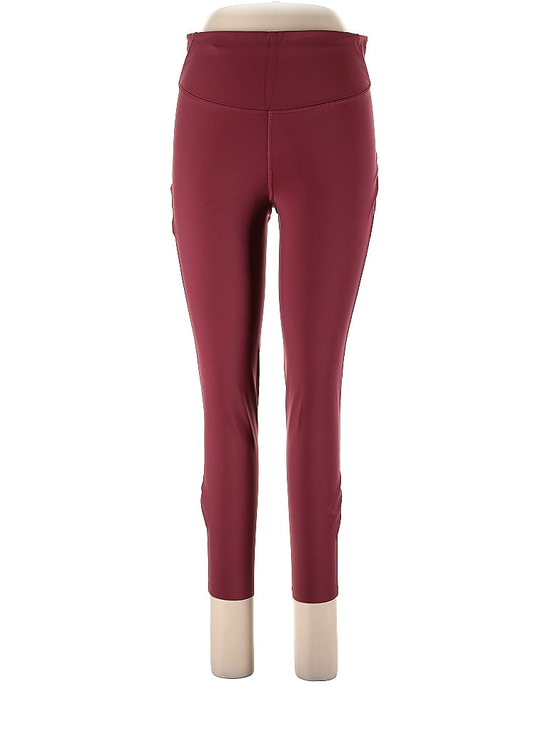 Lululemon Athletica Solid Maroon Burgundy Active Pants Size 12 - 44% ...